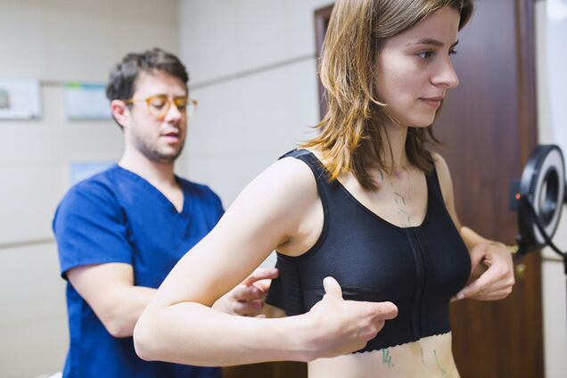 Kompresijas apģērba nēsāšana pēc krūšu palielināšanas ar hialuronskābi